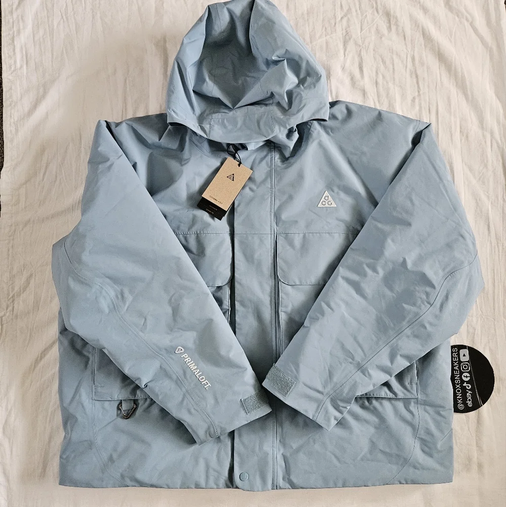 Nike ACG PrimaLoft Skull Peak Storm-FIT Blue Jacket FV8681 464 Men's Size XLarge